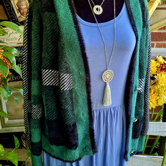 Wneedu Blue Sleeveless Dress - Picture 6 of 10